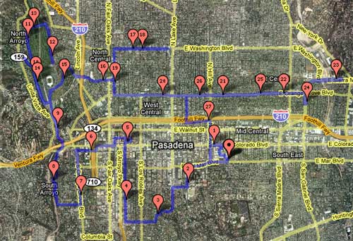 Inaugural Pasadena Marathon Redux (click to view detail)