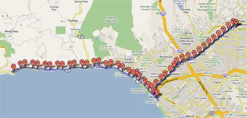 WeHo to Santa Monica to Cross Creek and Back